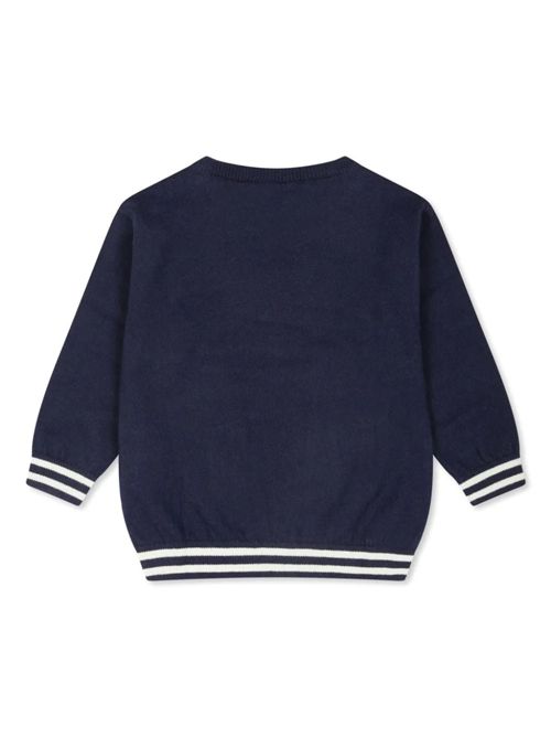 maglione bambina blu MOSCHINO KIDS | MYW00JLHE43/40016